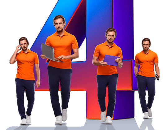 Великолепная четверка Ростелеком в село Новомитрополька (Красноярский край)